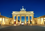Das Brandenburger Tor in Berlin ist bei Ihrer Reise ein Muss!