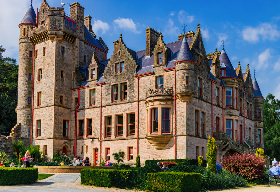 Das Belfast Castle wirkt wie aus einem Märchen entsprungen.