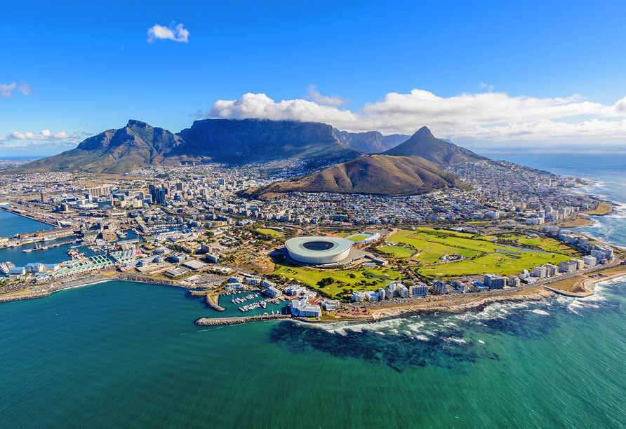 Kapstadt, die Mutterstadt Südafrikas, erwartet Sie!