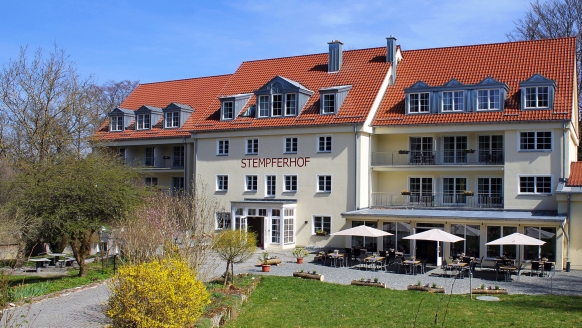 Hotel Stempferhof in Gössweinstein Fränkische Schweiz, Außenansicht