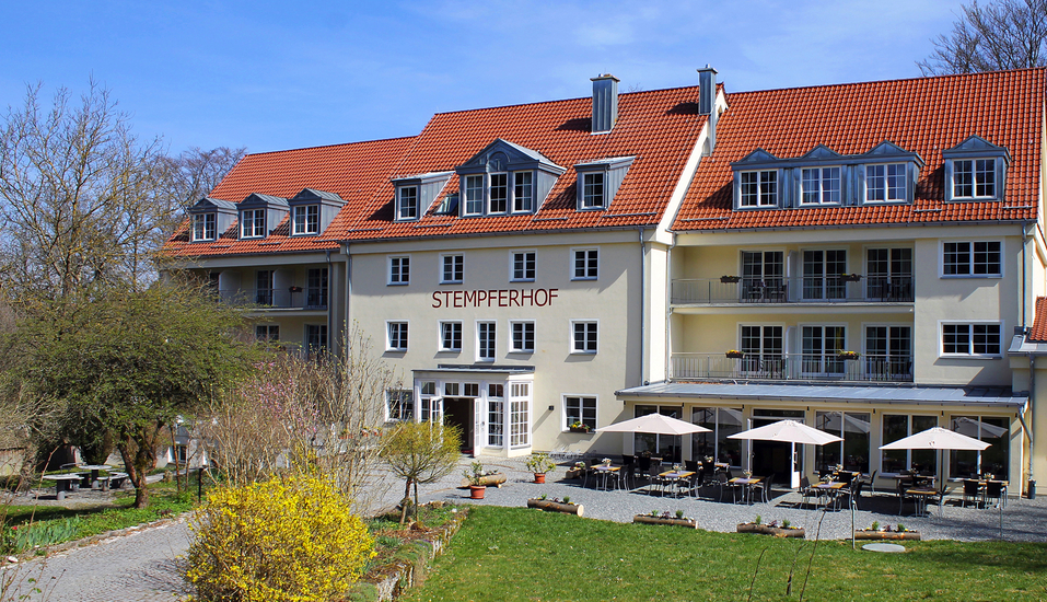 Hotel Stempferhof in Gössweinstein Fränkische Schweiz, Außenansicht