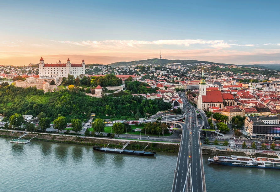 Entdecken Sie die slowakische Hauptstadt Bratislava!