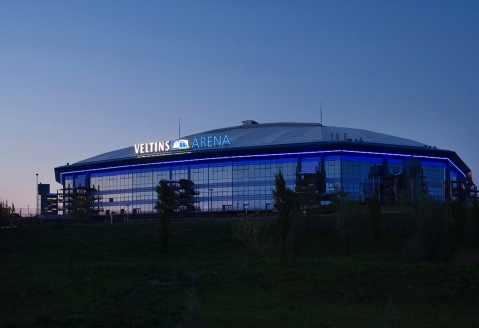Biathlon auf Schalke, VELTINS-Arena
