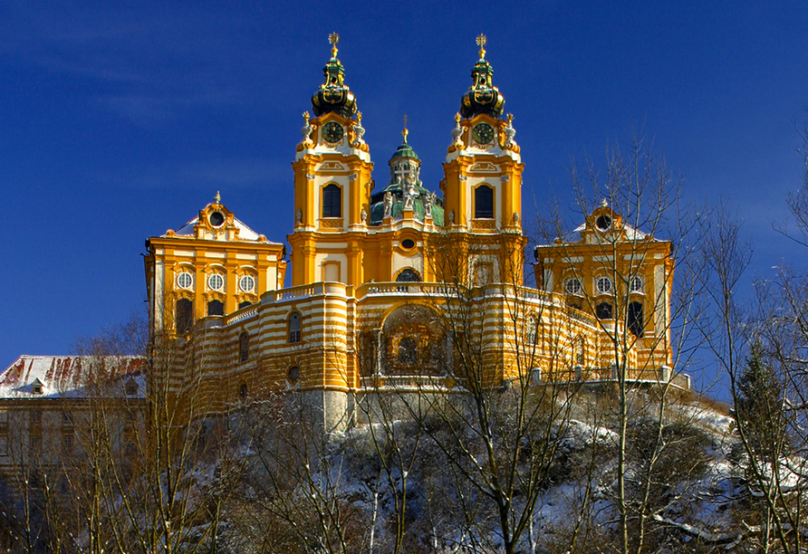 Das imposante Benediktinerstift Melk