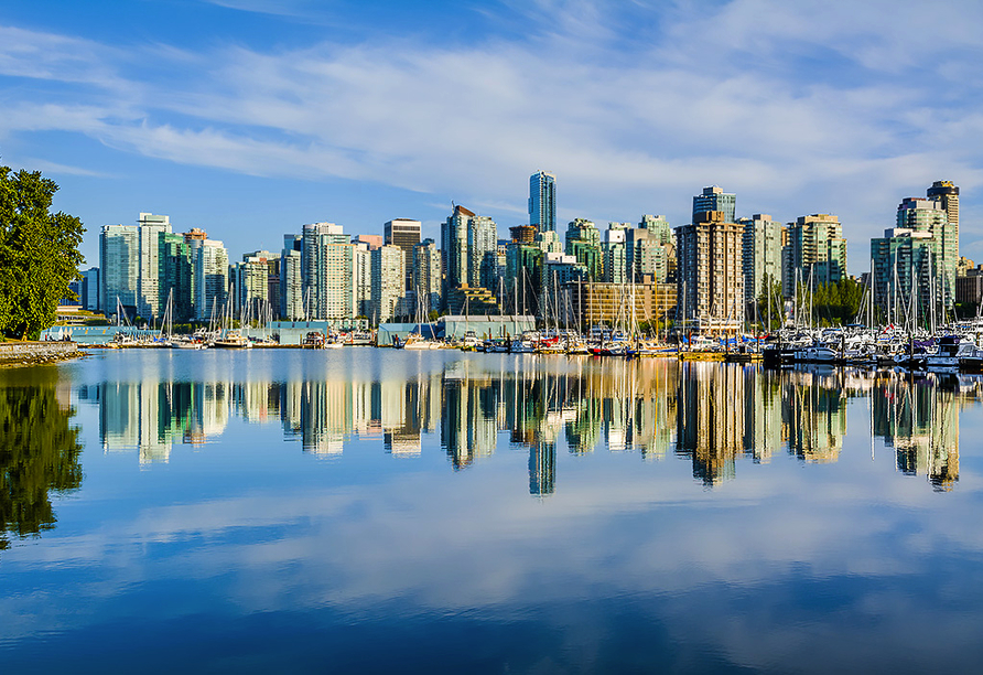 Eine Stadtrundfahrt durch Vancouver ist für Sie bereits inkludiert.