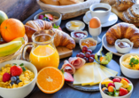 Freuen Sie sich auf einen genussvollen Start in den Tag mit einem reichhaltigen Frühstück.