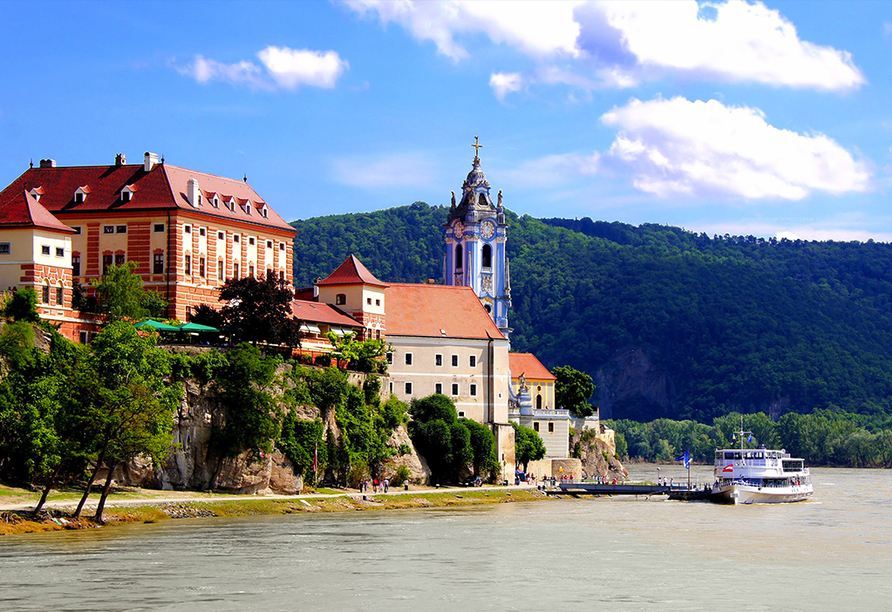 Dürnstein zählt zu den romantischsten Orten entlang der Donau.