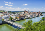 Die Drei-Flüsse-Stadt Passau – hier beginnt und endet Ihre Reise.