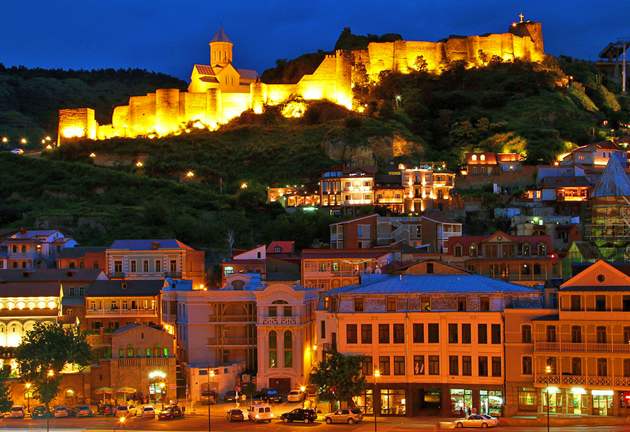 Geheimnisvoller Kaukasus, Tiflis bei Nacht