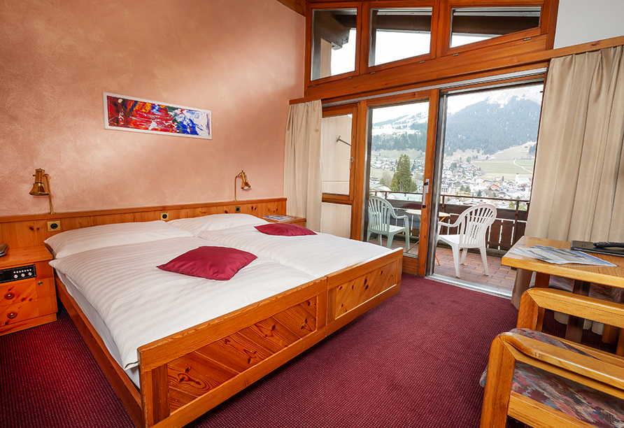 Beispiel eines Doppelzimmers im T3 Hotel Mira Val