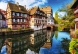 Bestaunen Sie die traumhaften Fachwerkhäuser von Straßburg.