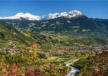 Etsch-Radweg, Südtiroler Landschaft
