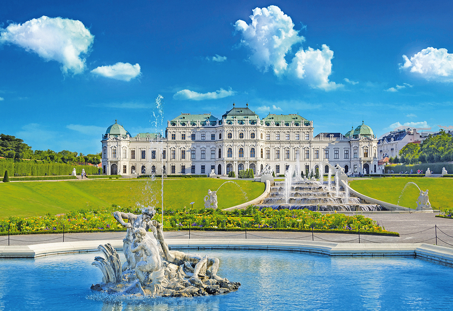 MS Fortuna, Wien Schloss Belvedere