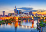 Die Rundreise bringt Sie nach Nashville in Tennessee, die Hauptstadt der Country-Musik.