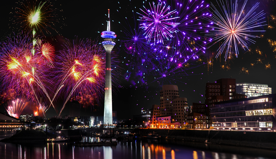 Feiern Sie Silvester in Düsseldorf!