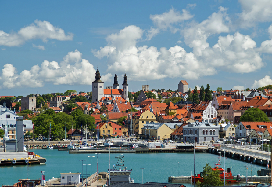 Dem Charme von Visby auf Gotland kann man sich nicht entziehen.