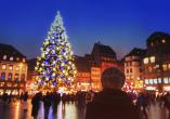 Straßburg begrüßt Sie zur Weihnachtszeit.