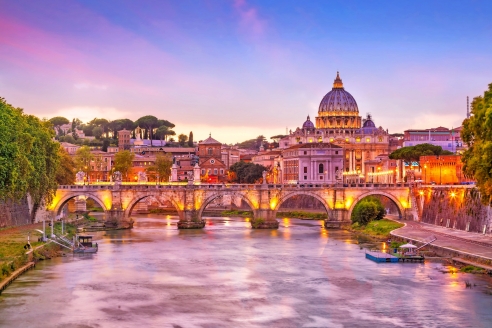 Erleben Sie die italienische Hauptstadt Rom.