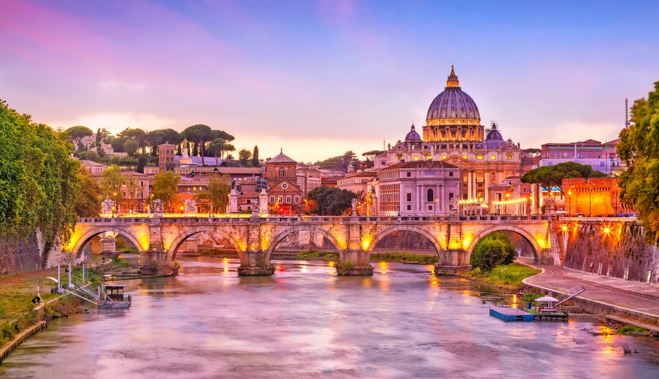 Erleben Sie die italienische Hauptstadt Rom.