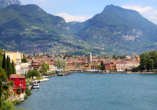 Unternehmen Sie einen Ausflug nach Riva del Garda.