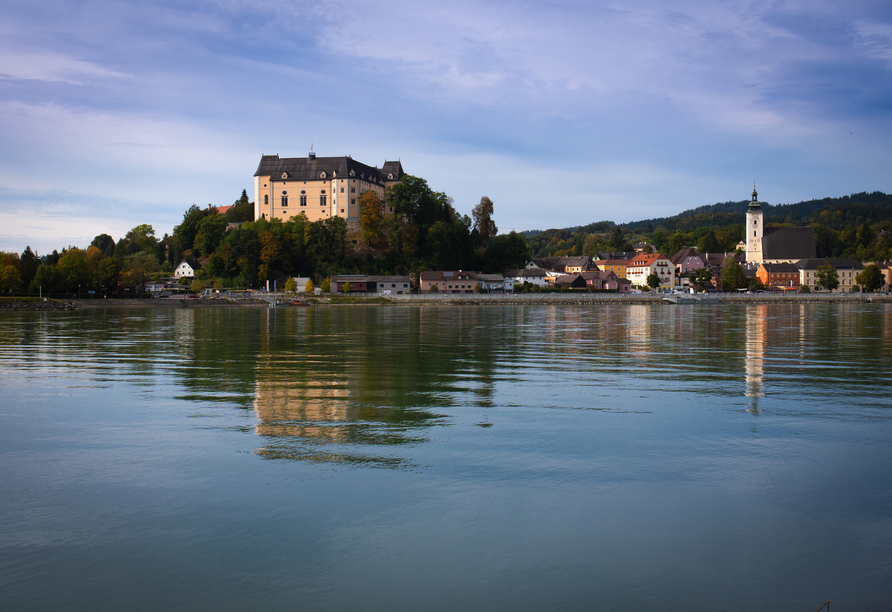 Schloss Greinburg an der Donau in Grein, Österreich