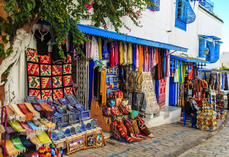 Vergessen Sie nicht, sich auch ein Andenken von Ihrer Reise mitzunehmen.