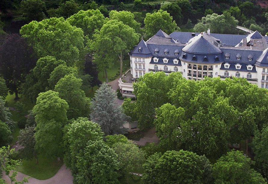 Parkhotel Kurhaus in Bad Kreuznach, Luftaufnahme