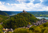 Die Marksburg von Braubach am Rhein