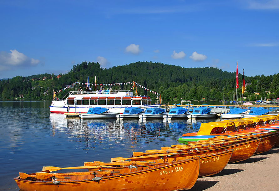 Rundreise Bodensee, Titisee, Elsass, Titisee