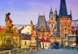 Lassen Sie sich vom malerischen Prag verzaubern.
