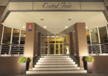 Wellness Extol Inn Hotel in Prag in Tschechien, Hoteleingang