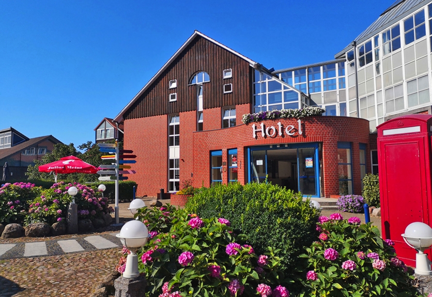 Außenansicht vom Heide Hotel Reinstorf