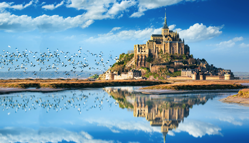 Rundreise Normandie & Bretagne, Felseninsel Mont-Saint-Michel