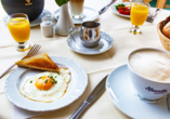 Starten Sie mit einem leckeren Frühstück gut gestärkt in den Tag!