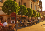 Die Brühlsche Terrasse befindet sich in unmittelbarer Nähe Ihres Hotels.