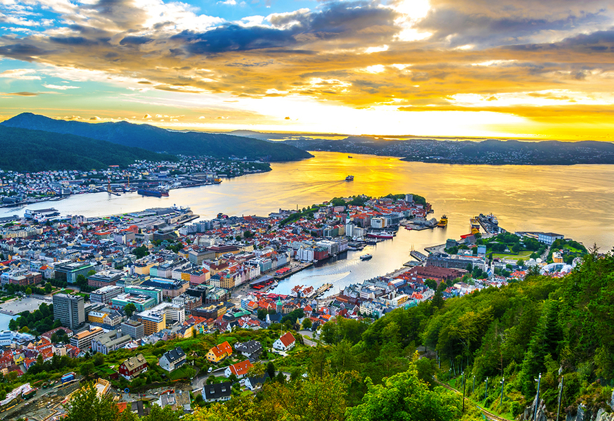 MS Vesteralen, Bergen