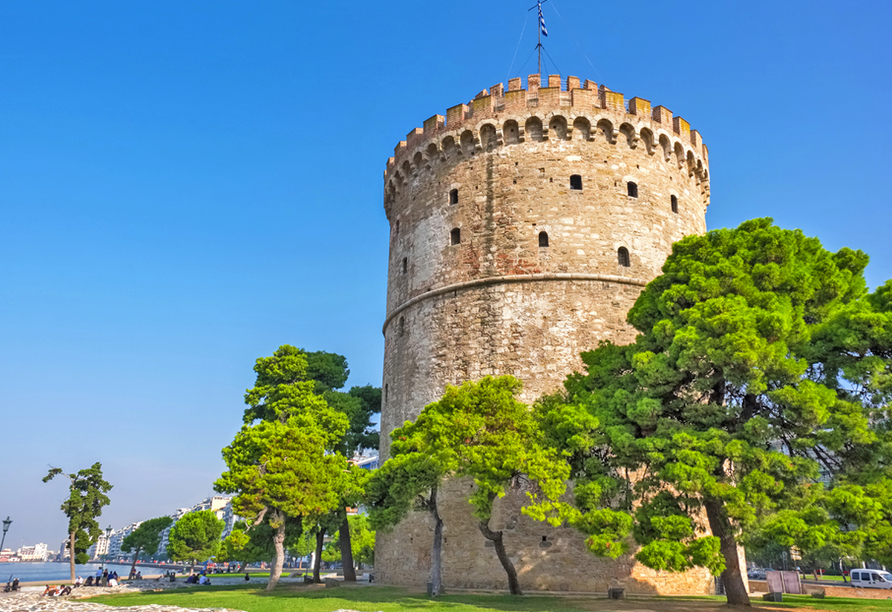 Entdeckerreise Chalkidiki, Weißer Turm von Thessaloniki
