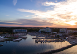 Panorama des Ostseehotels Midgard.