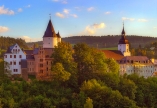 Schloss Schwarzenberg ist immer einen Ausflug wert.
