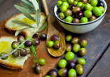 Lernen Sie den Geschmack des echten griechischen Olivenöls bei der Olivenölverkostung kennen.
