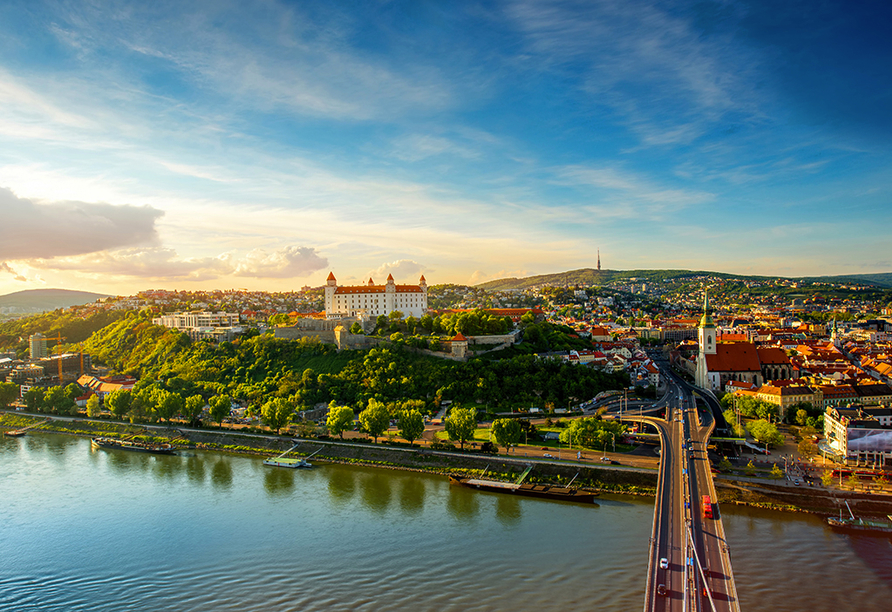 Bratislava – die Schönheit an der Donau.
