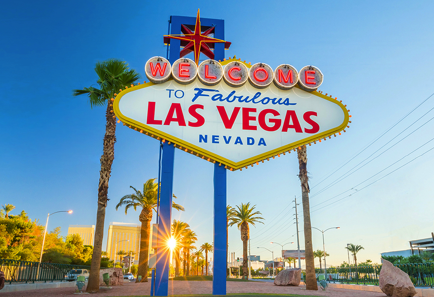 Las Vegas ist bekannt für seine vielen Casinos – versuchen Sie doch mal Ihr Glück!