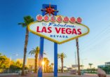 Las Vegas ist bekannt für seine vielen Casinos – versuchen Sie doch mal Ihr Glück!