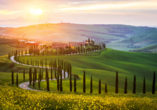 Die Toskana wird Sie mit ihren wunderschönen Szenerien beeindrucken.