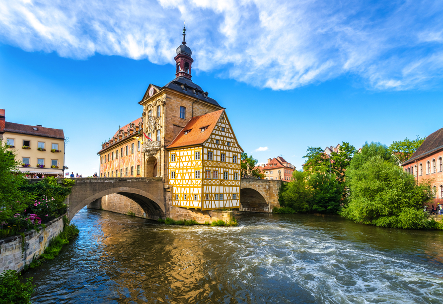 Das Alte Rathaus von Bamberg