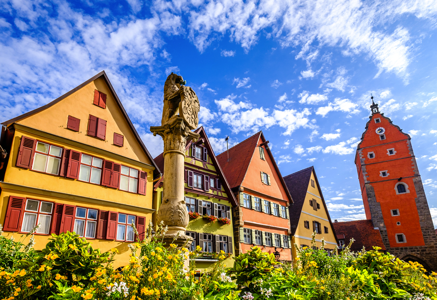 Auch Dinkelsbühl ist einen Ausflug wert.