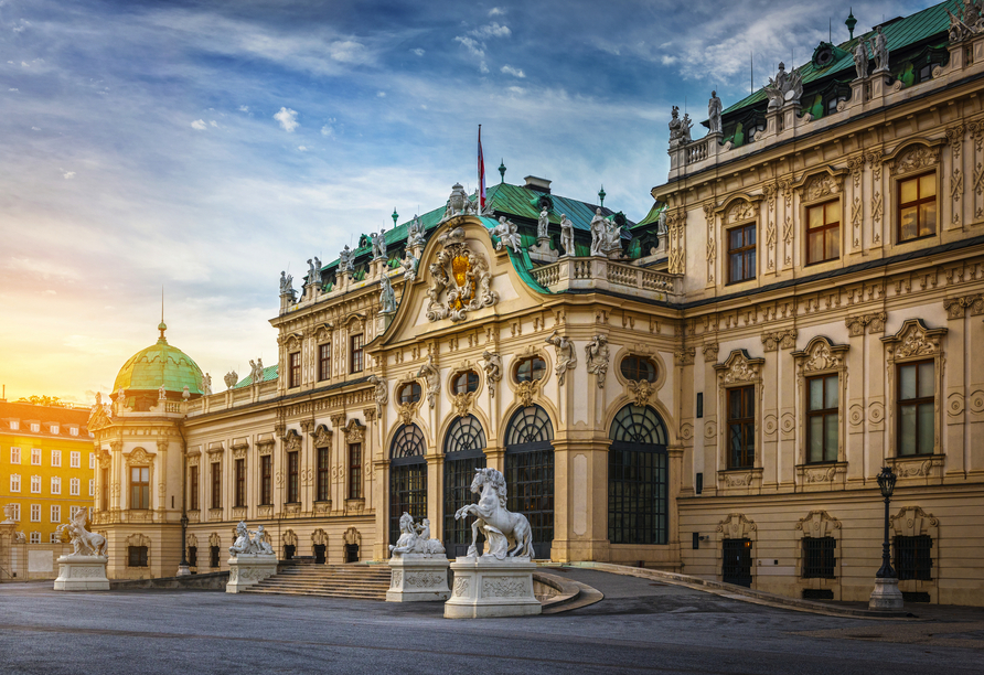 Schloss Belvedere in Wien, Österreich