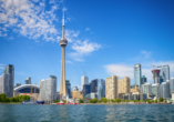 Kanadas Highlights von Ost nach West, Skyline Toronto