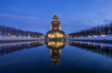 Das Völkerschlachtdenkmal in Leipzig ist auch im Winter ein spannendes Ausflugsziel.