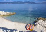 Hotel Mimosa in Rabac, Strand